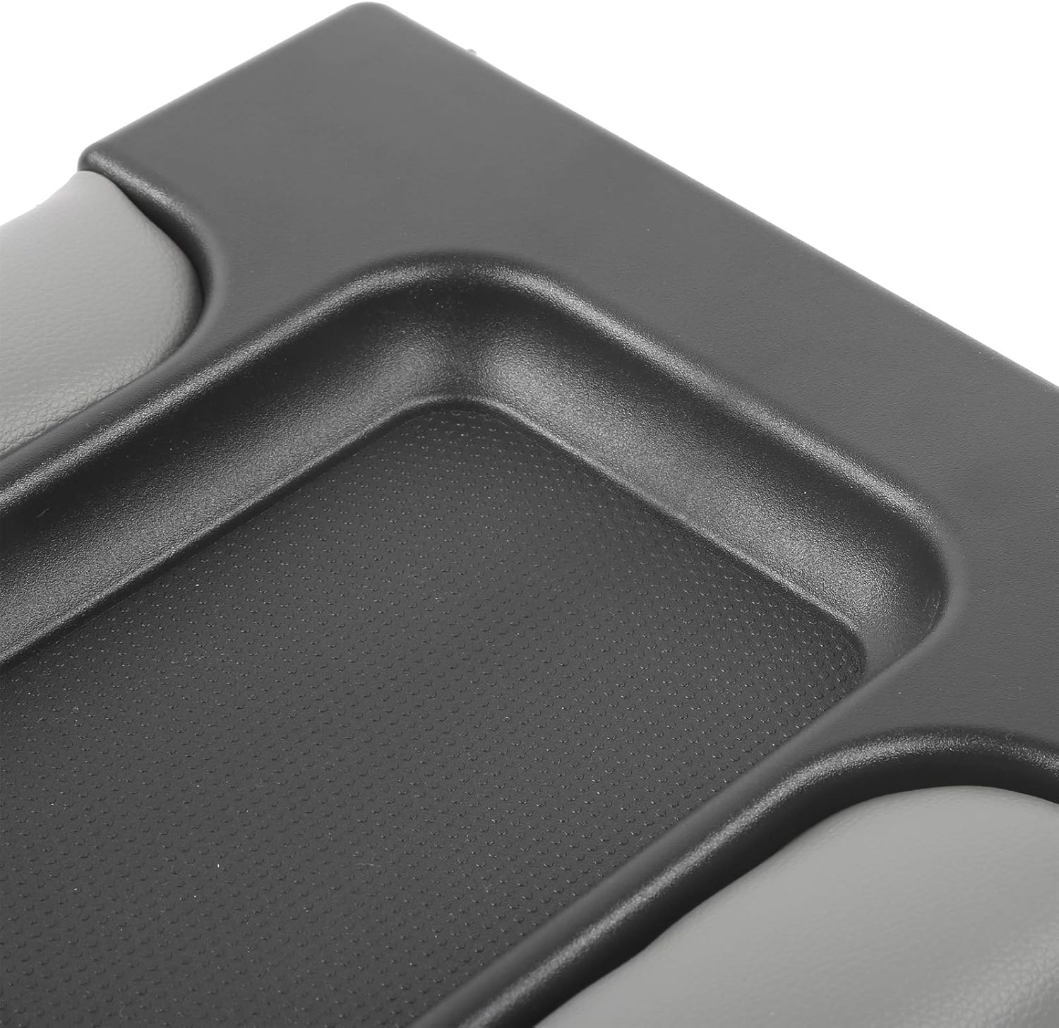 19127366 Center Console Armrest Lid, Leather Replacement Cover with Storage Tray, Fit for