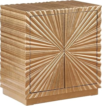 Best Master Furniture Tiffany End Table, Gold