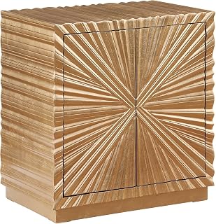 Tiffany End Table, Gold