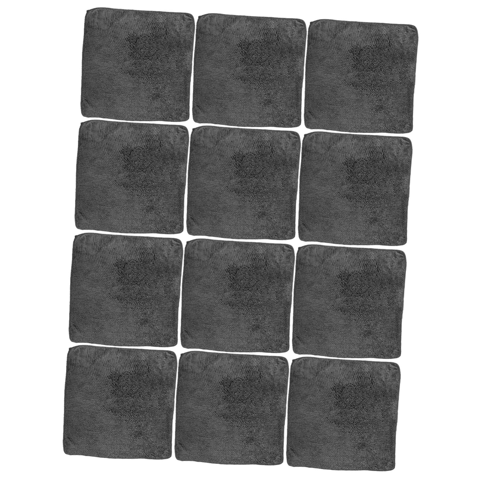 Paños de Microfibra Absorbentes para Limpieza, Reutilizables y Lavables Ideales para Limpieza Eficaz 12 Unidades y Cuidado del Coche