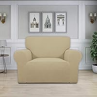 Vista 314 de Easy-Going - Funda elástica para sofá, 1 pieza, protector de muebles, suave, con parte inferior elástica, para niños, tela de jacquard de poliéster