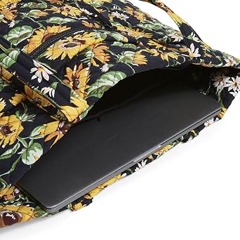 Vera Bradley Cotton Deluxe Vera Tote Bag