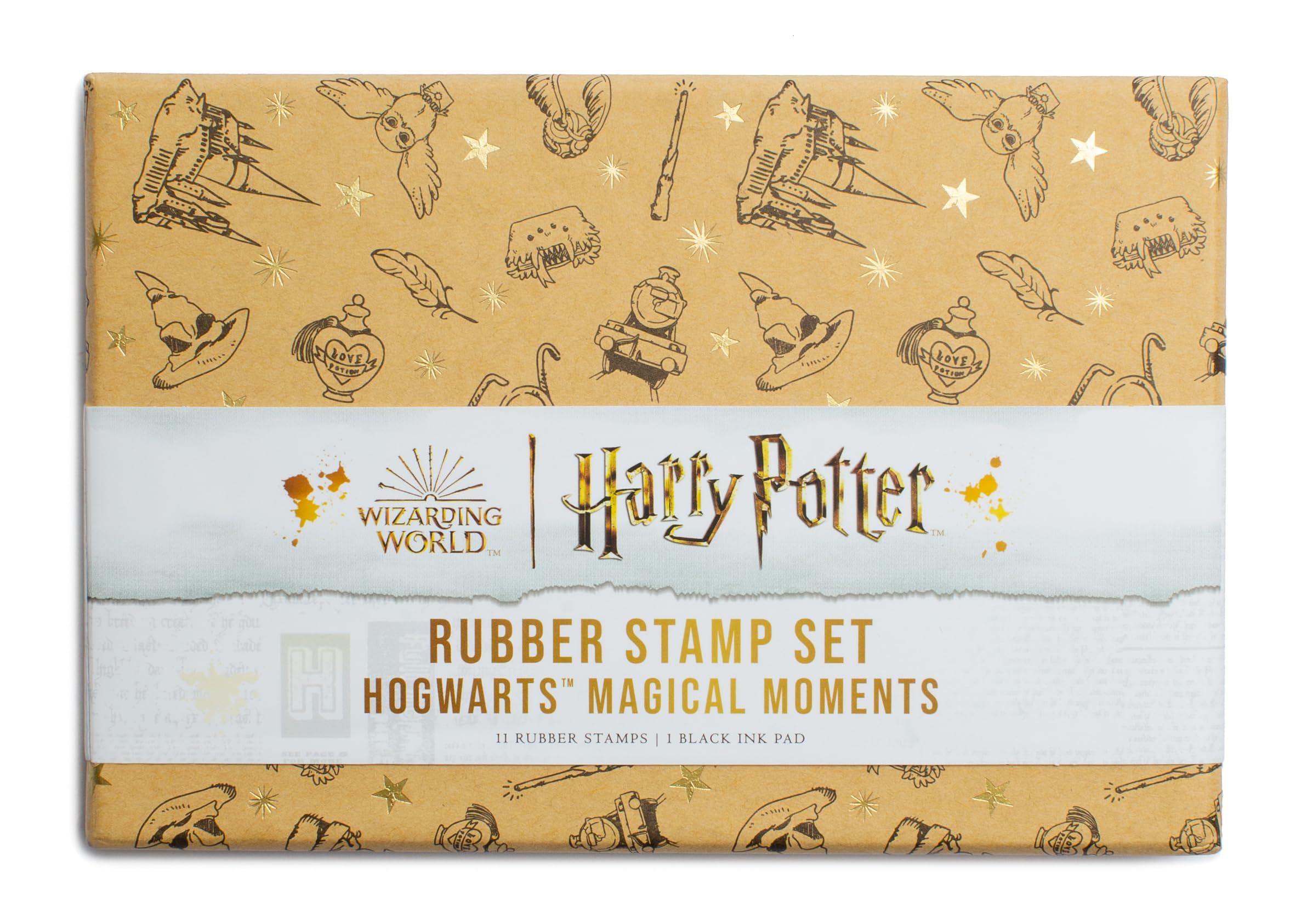 Harry Potter: Hogwarts Magical Moments Rubber Stamp Set