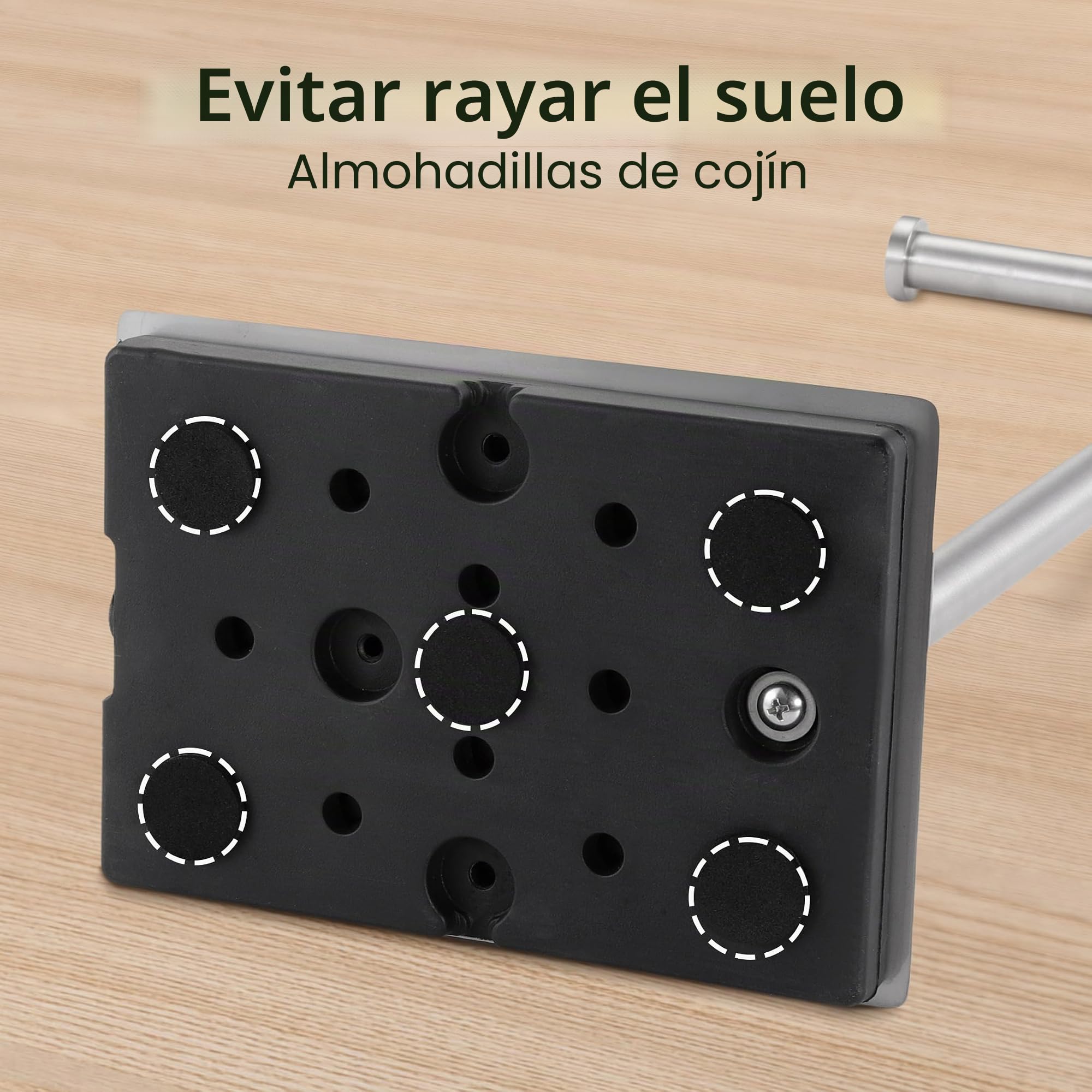 KES Porta Rollos de Papel Higienico, Portarrollos para Papel Higiénico de Pie, Acero Inoxidable Cepillado, BPH286S1A-2