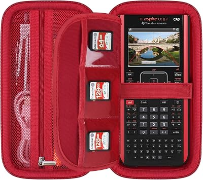 Elonbo Carrying Case for TI-Nspire CX II CAS/CX II/CX/CX CAS Calculator