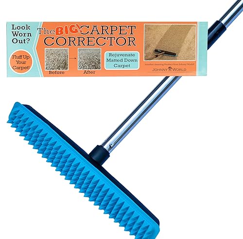 The Big Carpet Corrector- Carpet Rake to Rejuvenate Your Matted