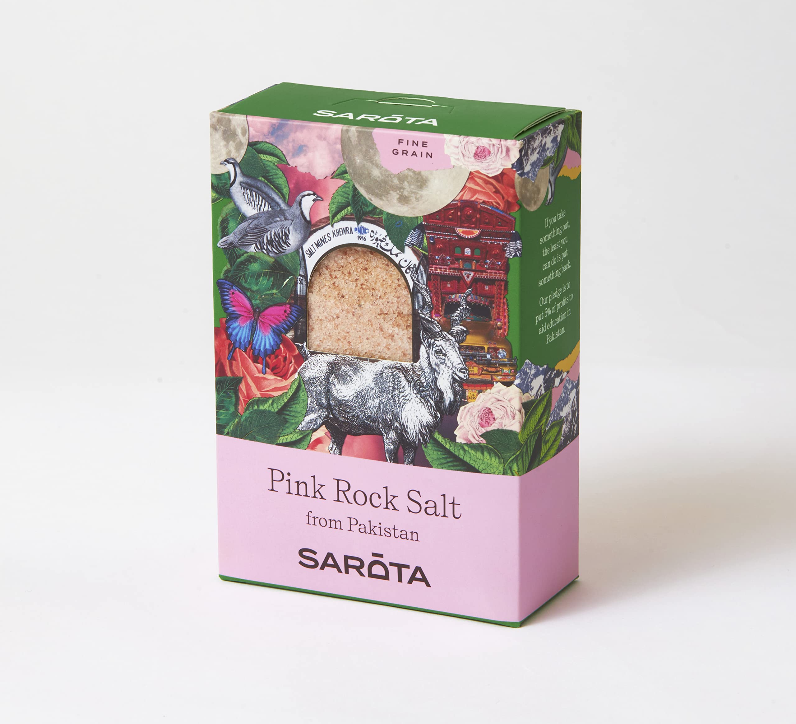 Pink Rock Salt - Fine Grain - 500g