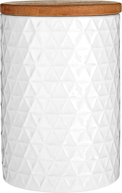 Premier Housewares Tri Canister - White
