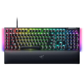 Razer BlackWidow V4 (Green Switch) Mechanical Gaming Keyboard Black