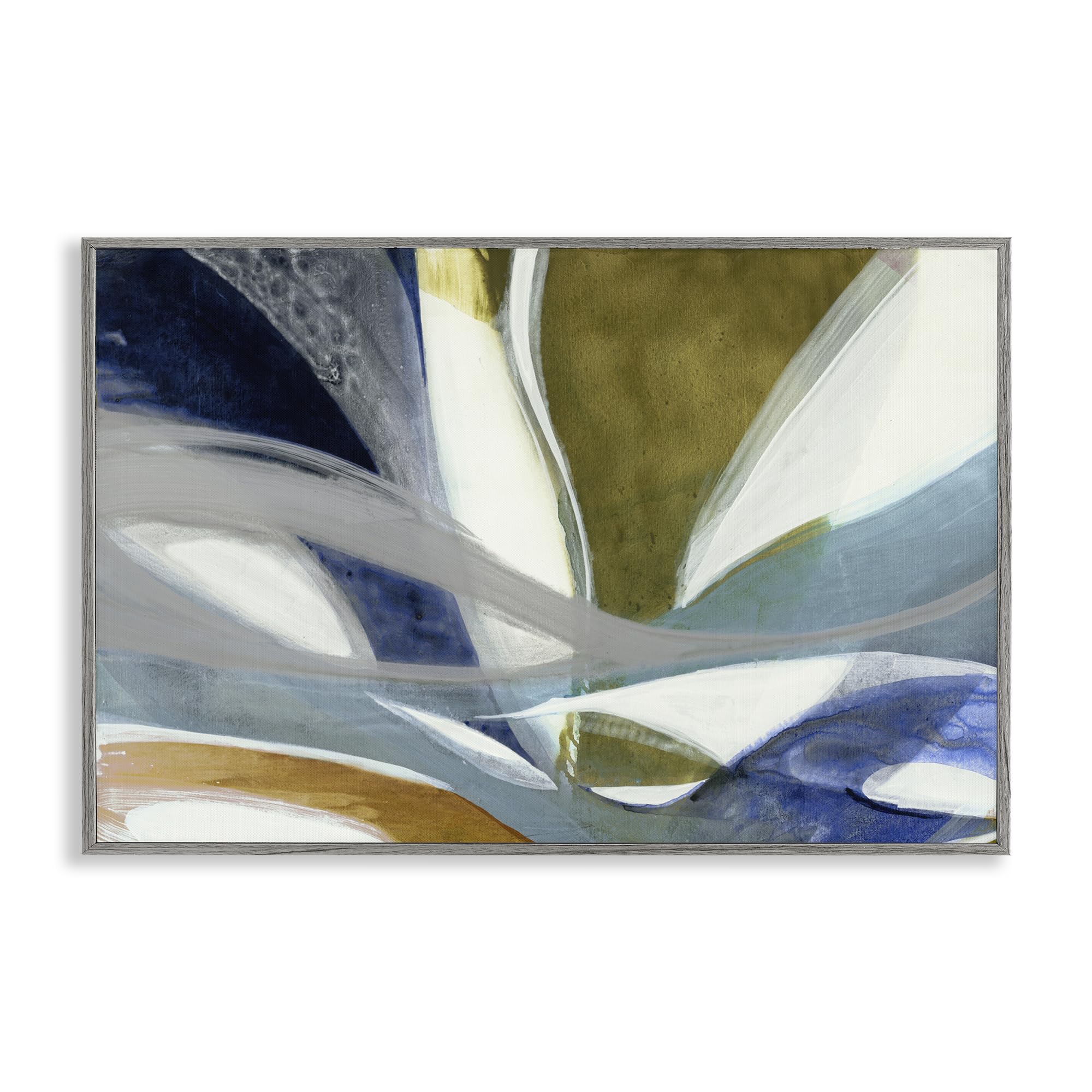 Giclée contemporaine ondulée grise Stupell Industries par Liz Jardine 20x30