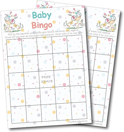 Amazon Co Jp ベビーシャワーゲーム ビンゴ 50枚セット 性別を問わず使えるベビービンゴカード キュートなキリンデザイン 性別お披露目パーティーに最適なベビーシャワーカードゲーム 楽しくユニークで簡単に遊べます 5 X 7 ホーム キッチン Amazon Co Jp ベビーシャワーゲーム ビンゴ 50枚セット 性別を問わず使えるベビービンゴカード キュートなキリンデザイン 性別お披露目パーティーに最適なベビーシャワーカードゲーム 楽しくユニークで簡単に遊べます 5 X 7 ホーム キッチン