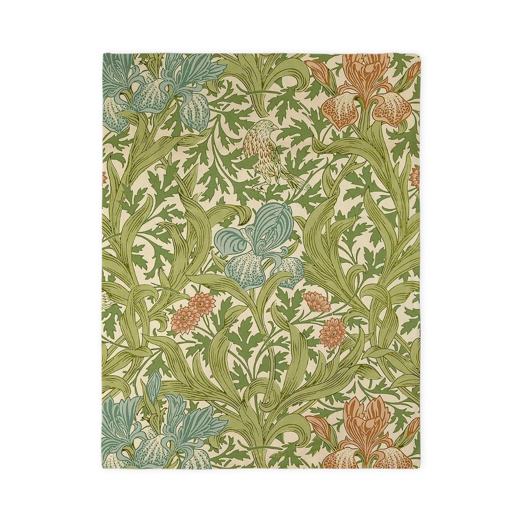 CafePress William Morris Iris Twin Duvet Cover Printed Comforter Cover Unique Bedding