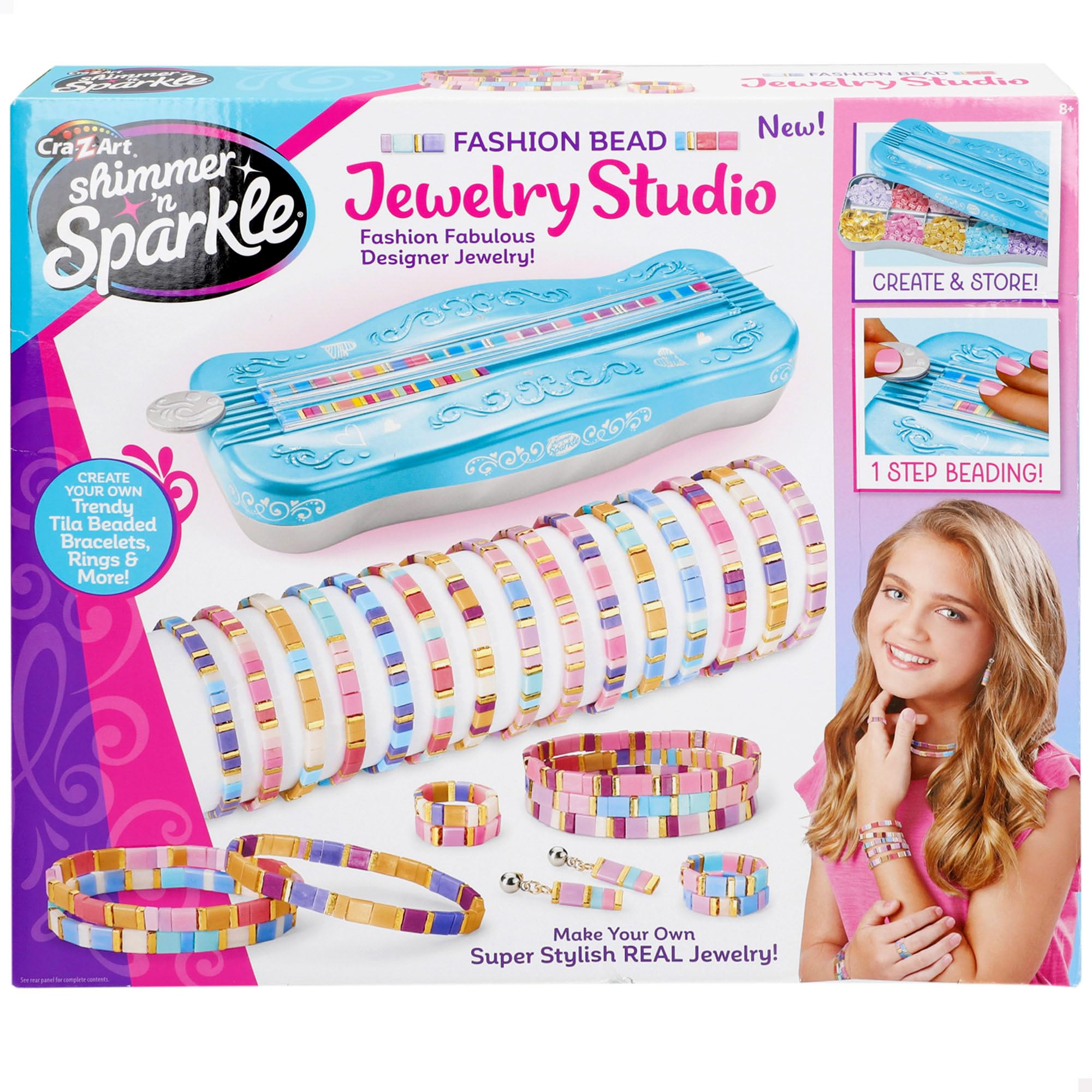 ColorBaby -Estudio Joyeria Shimmer N Sparkle CREA Beautiful Bracelets, Necklaces and Earrings, Multicolor (1)