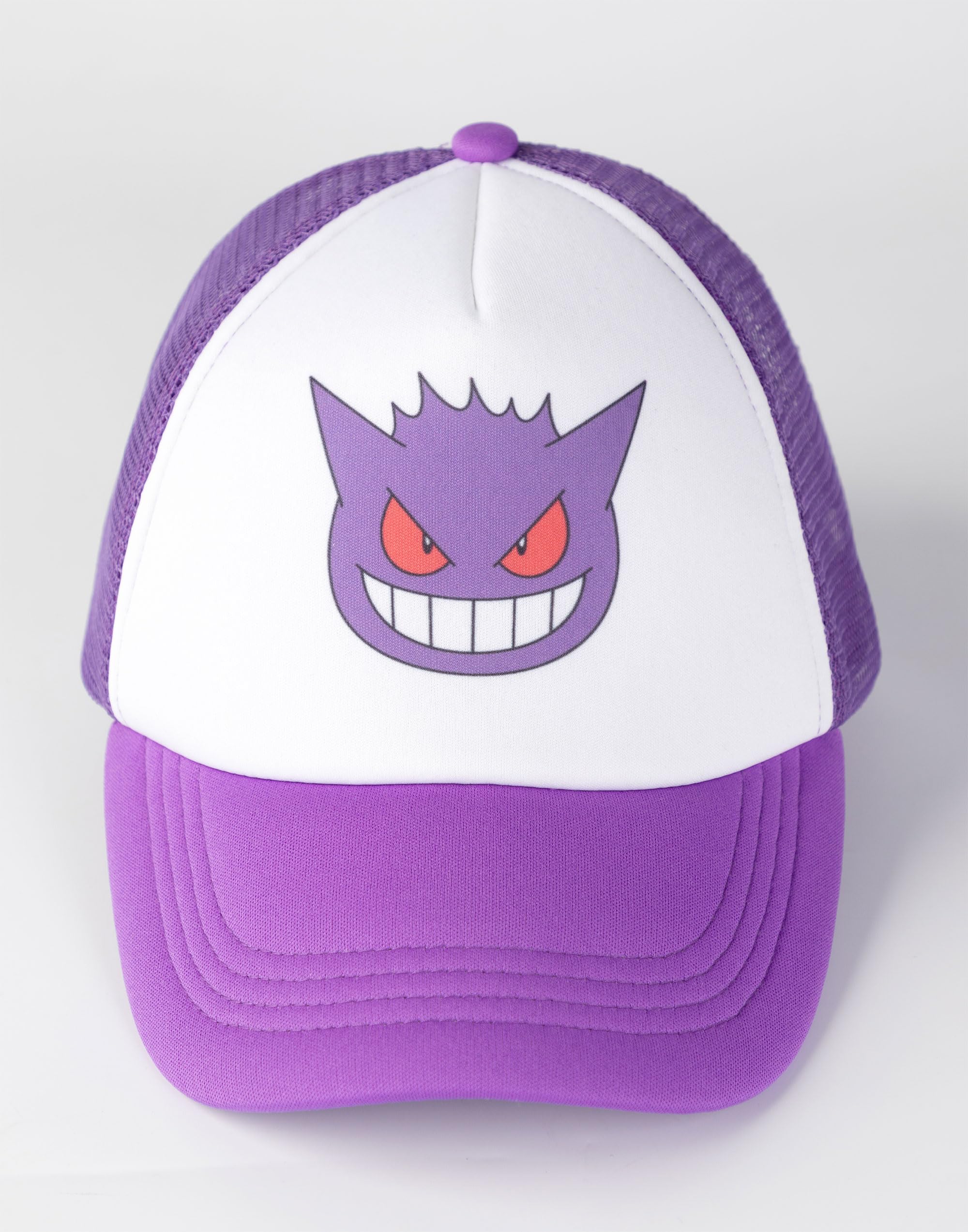 Pokémon Adjustable Curved Peak Cap Mesh Back Hat Sun Protection Snap Closure Official Merchandise
