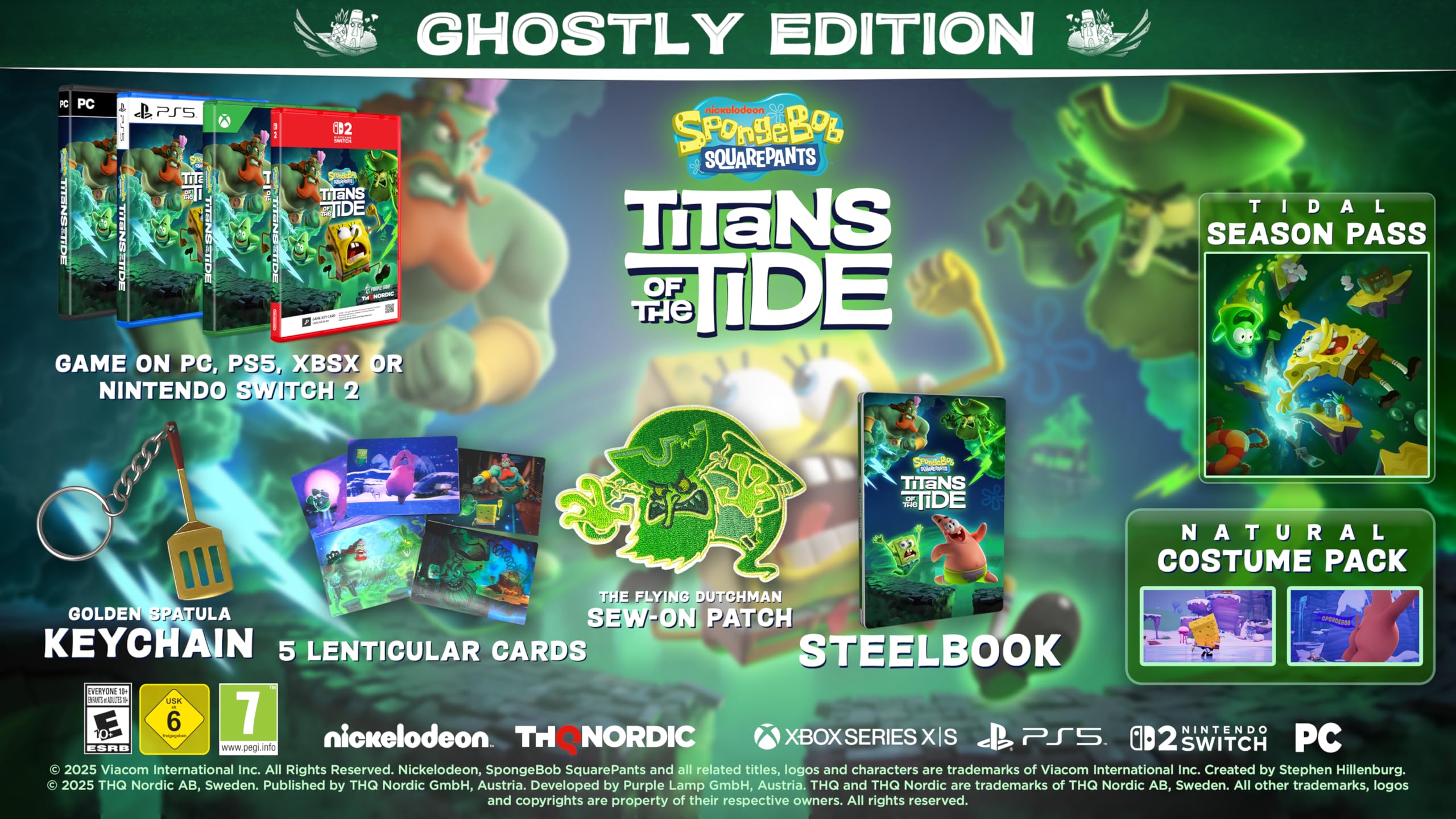 SpongeBob SquarePants: Titans of the Tide Ghostly Edition - Nintendo Switch 2