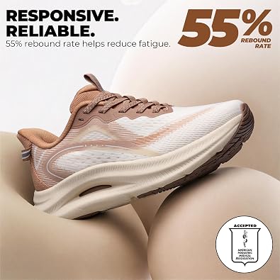 ALLSWIFIT Women's Slip On Stability Walking Fashion Sneaker