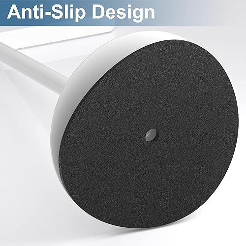 Miniatura 19 de Toallero en forma de T para baño, diadema y estantes de baño ligeros, soporte negro de cocina, organizador de mostrador impermeable de acero