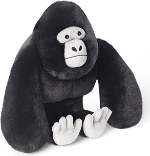 IKASA Gorilla Stuffed Animal, Ultra-Soft 14" Plush Toy,Gift Box Packing