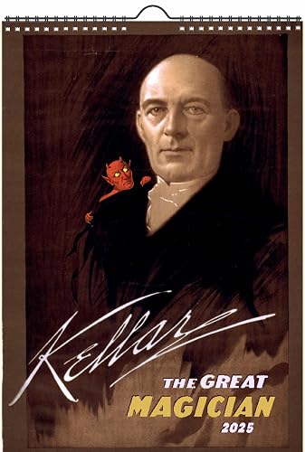 Wall Calendar 2020 [12 pages 20x30cm] Kellar Magician Illusion Vintage Poster