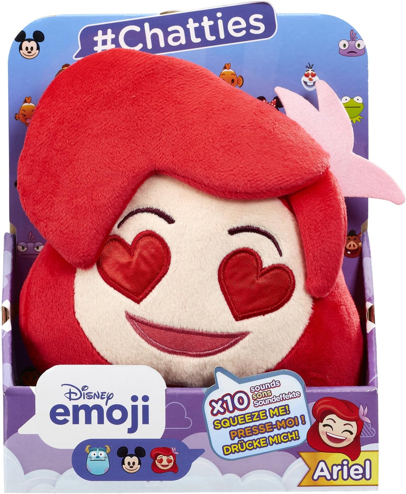 Disney Emoji #Chatties Ariel Series 1