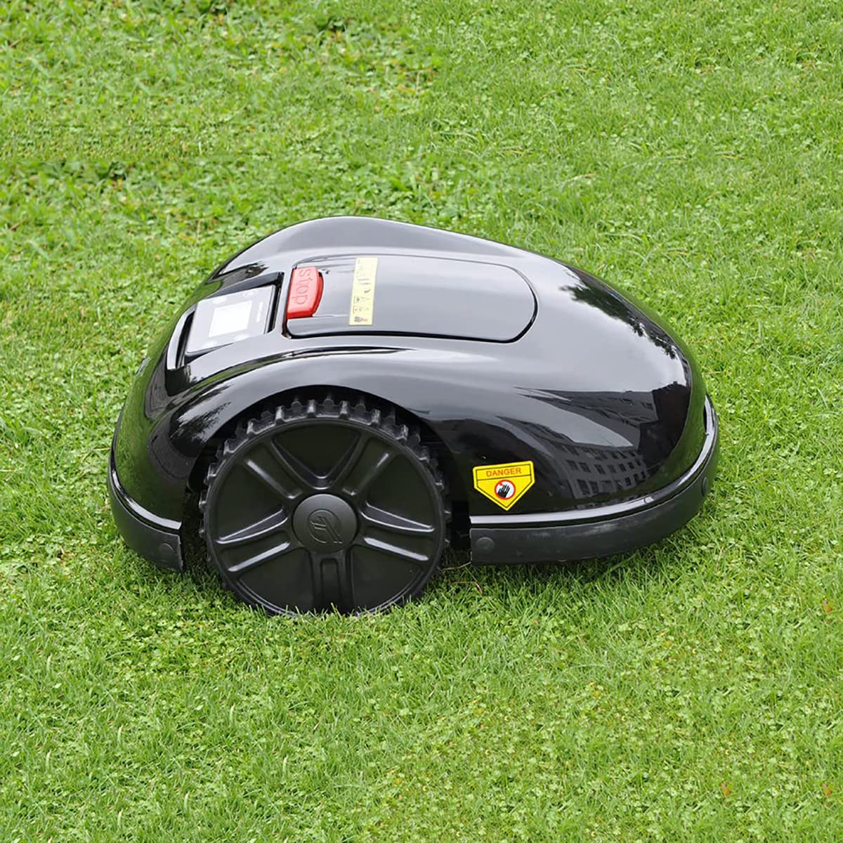 Robot cortacésped, Robot cortacésped con Carga automática para céspedes de hasta 3600 m², Ancho de Corte de 28 cm, 12 Opciones de Idioma, Control de Aplicaciones, protección contra Robo, protección