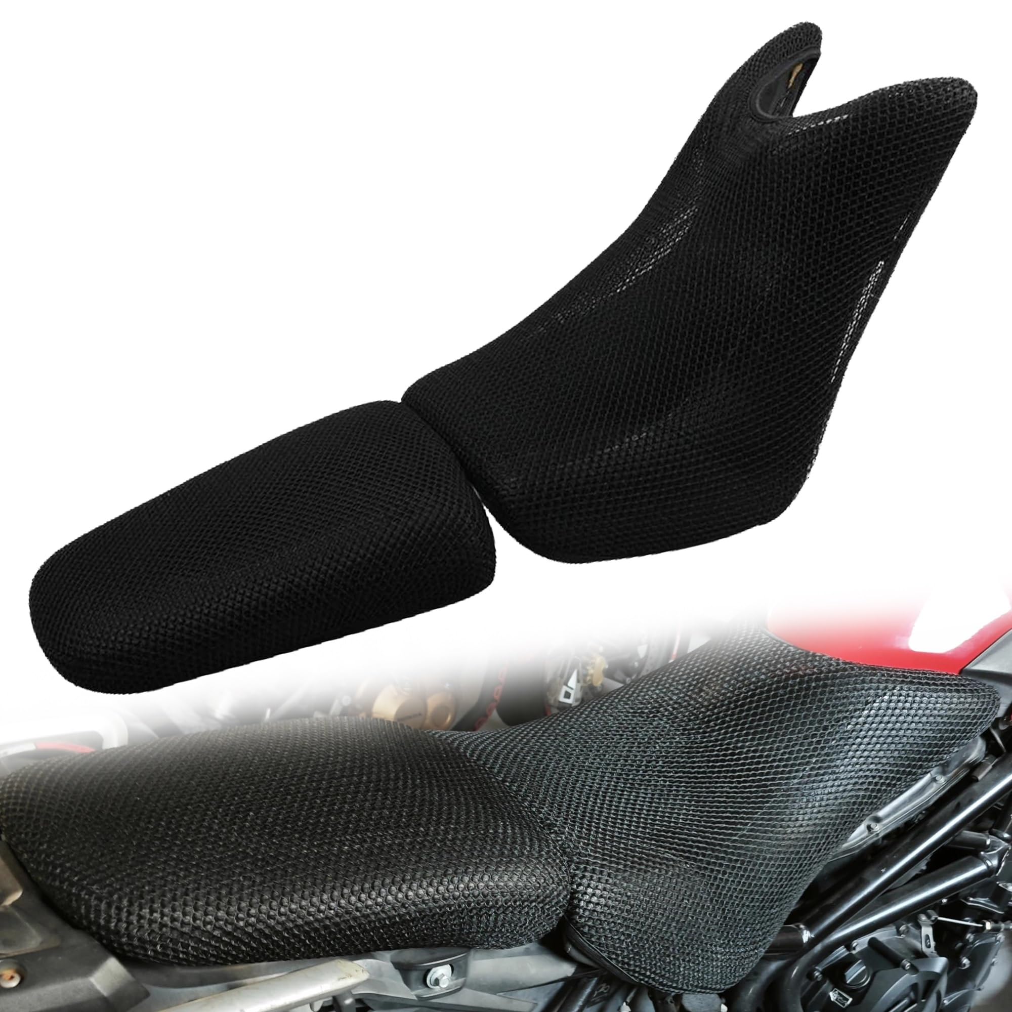 Housse de siège de moto en maille pour affronter l'été en Triumph Tiger 800 XC XRt