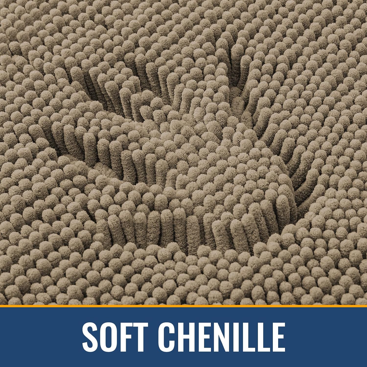 Arotive Bathroom Rugs 36x24, Soft Absorbent Shaggy Chenille Bath Rugs image 3