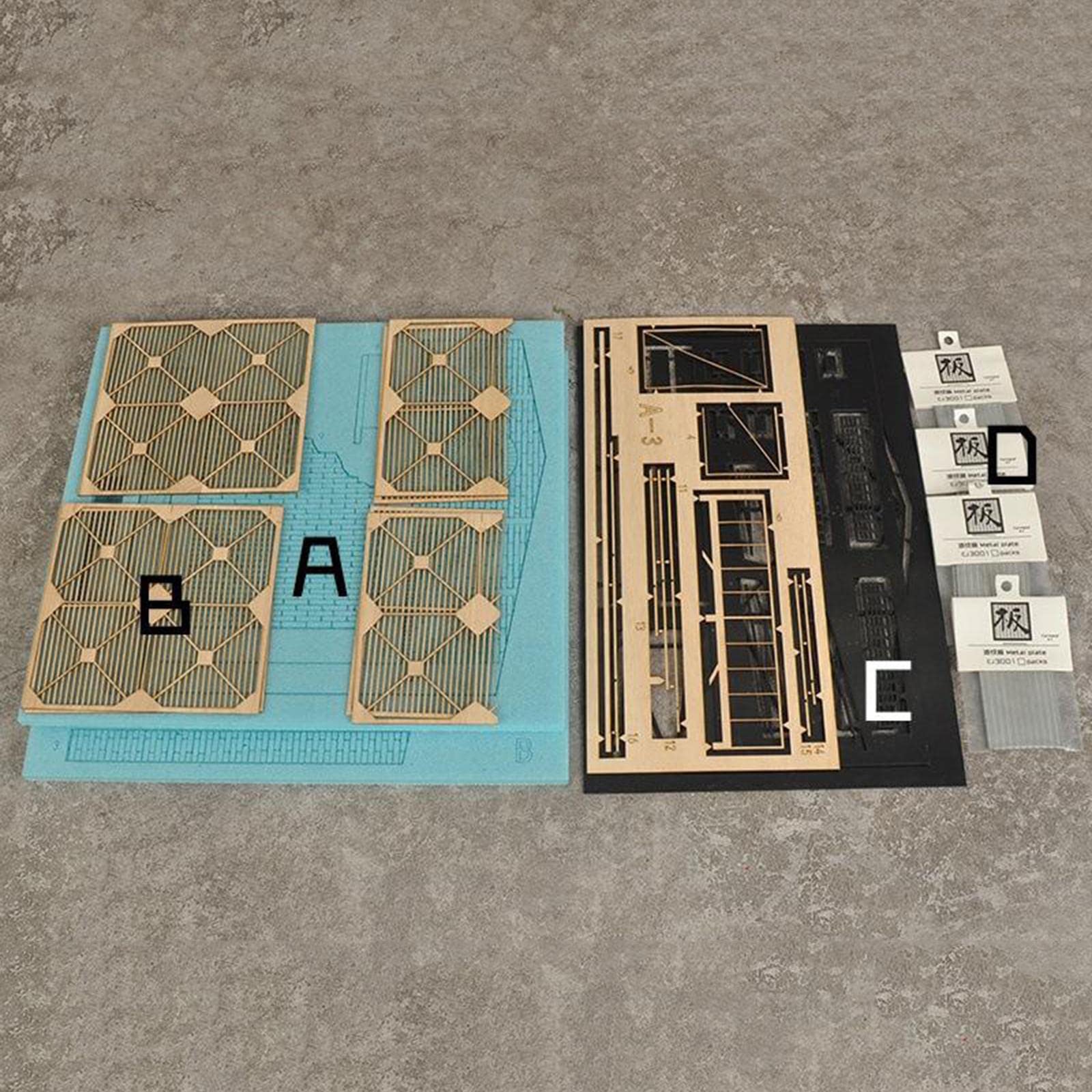 Modello Casa Miniatura Edificio Europeo Rovine Kit Assemblaggio Legno Non Finito Fai da Te per Diorama Scene Militari Adatto a Decorazione Ferrovia
