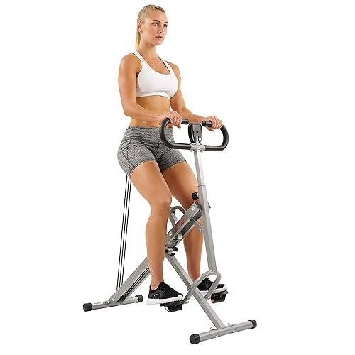 Sunny Health & Fitness Squat Assist Row-N-Ride™ Trainer for Glutes