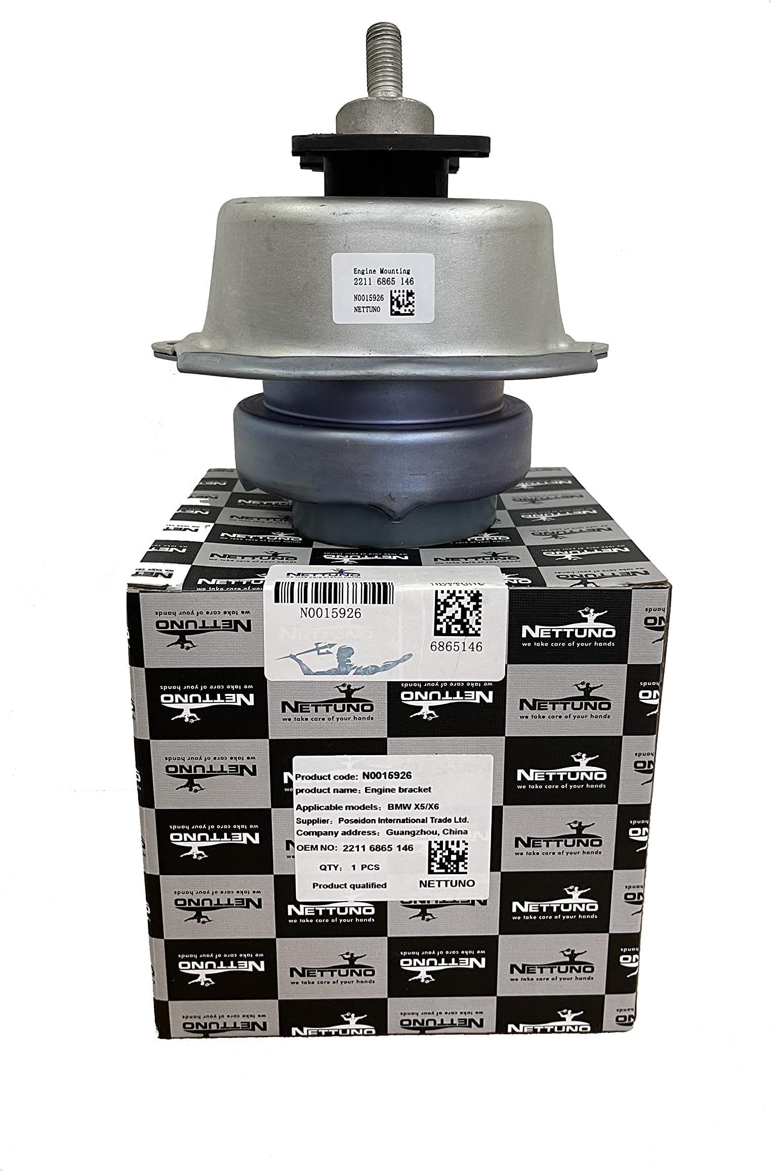 NETTUNO engine bracket OEM 2211 6865 146 for BME X5/X6 (right)