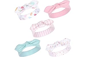Adorbs Unisex Baby Sprinkle Gift Cotton and Faux Baby Headbands (3-Pack)