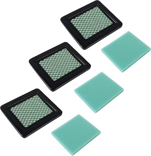 Miniatura 2 de Paquete de 3 filtros de aire 17211-ZL8-023 para Honda Engine GC160 GC190 GCV160 GCV190 GX100, cortacésped HRC216 HRR216 HRT216 HRX217, 17211-ZL8-000