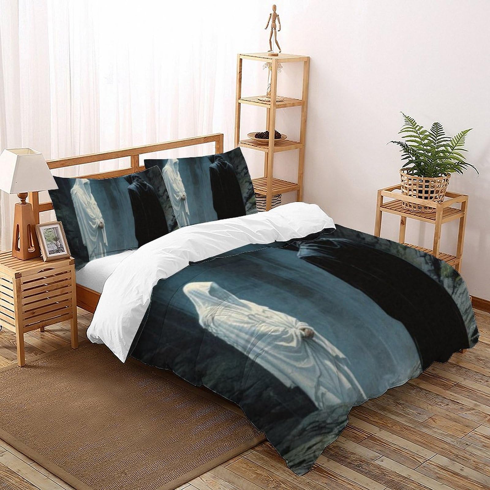Housse de couette 220x240cm lit enfant avec fermeture éclair
