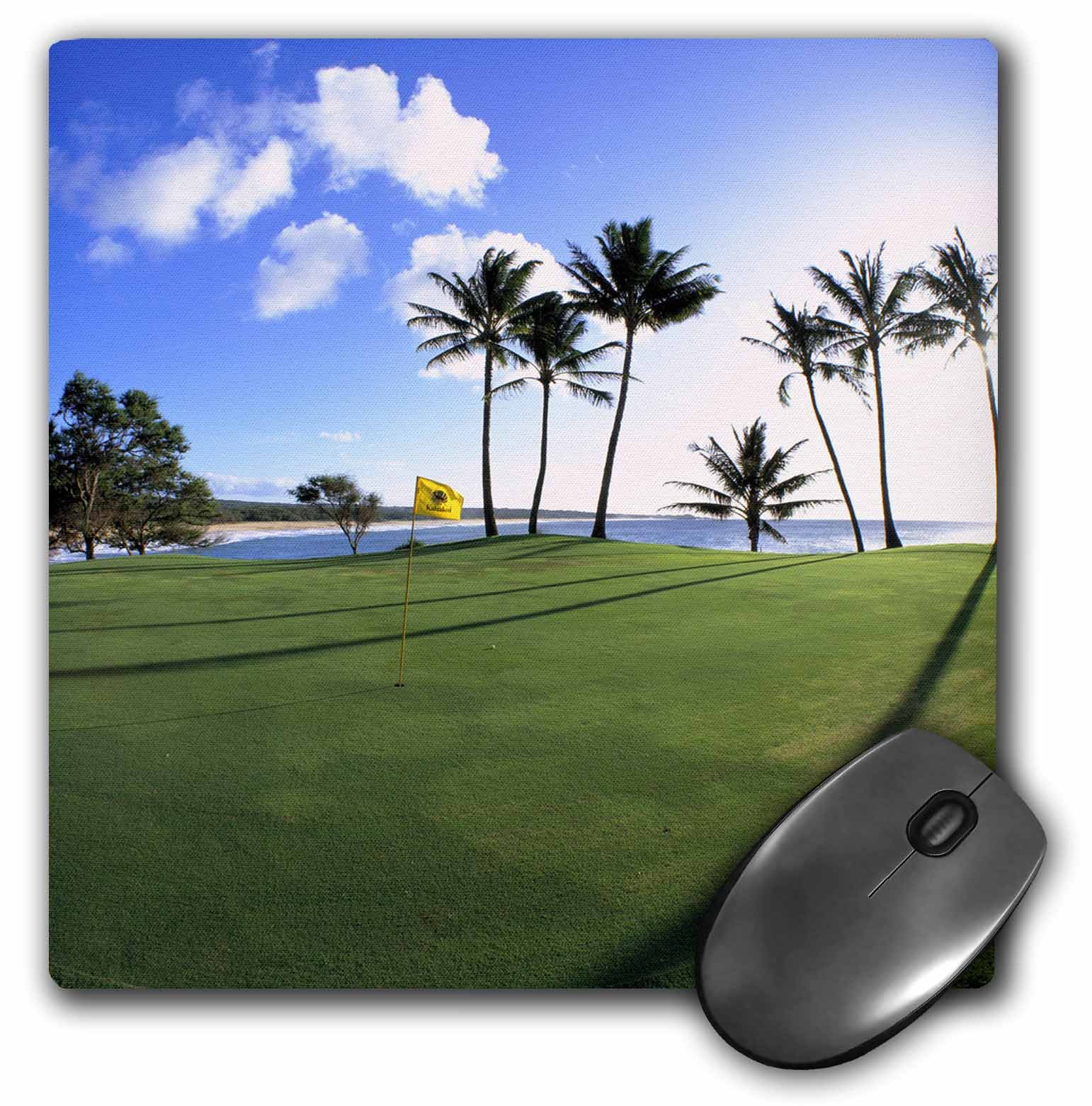 3dRose LLC 8 x 8 x 0.25 Inches Mouse Pad, Kaluakoi Golf Course Molokai Hawaii Douglas Peebles (mp_89529_1)
