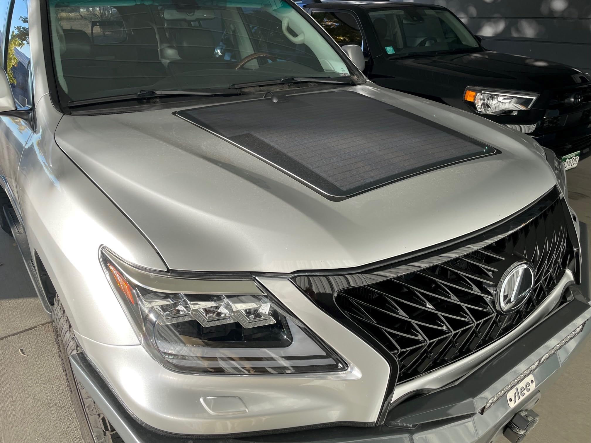 Snapklik.com : Lensun 100W 12V Hood Flexible Solar Panel For Lexus ...