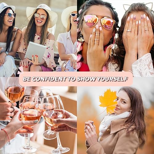 Miniatura 2 de JOSLOVE Kit de esmalte de gel sólido con kit de iniciación de luz UV de 6 colores color nude gris y rosa lámpara de uñas con capa superior base