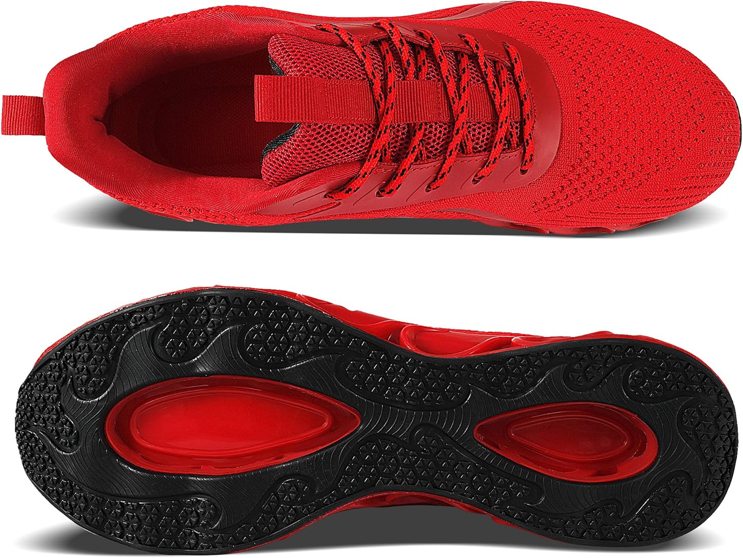 Men Athletic Shoes Mesh Blade Running Walking Sneakers