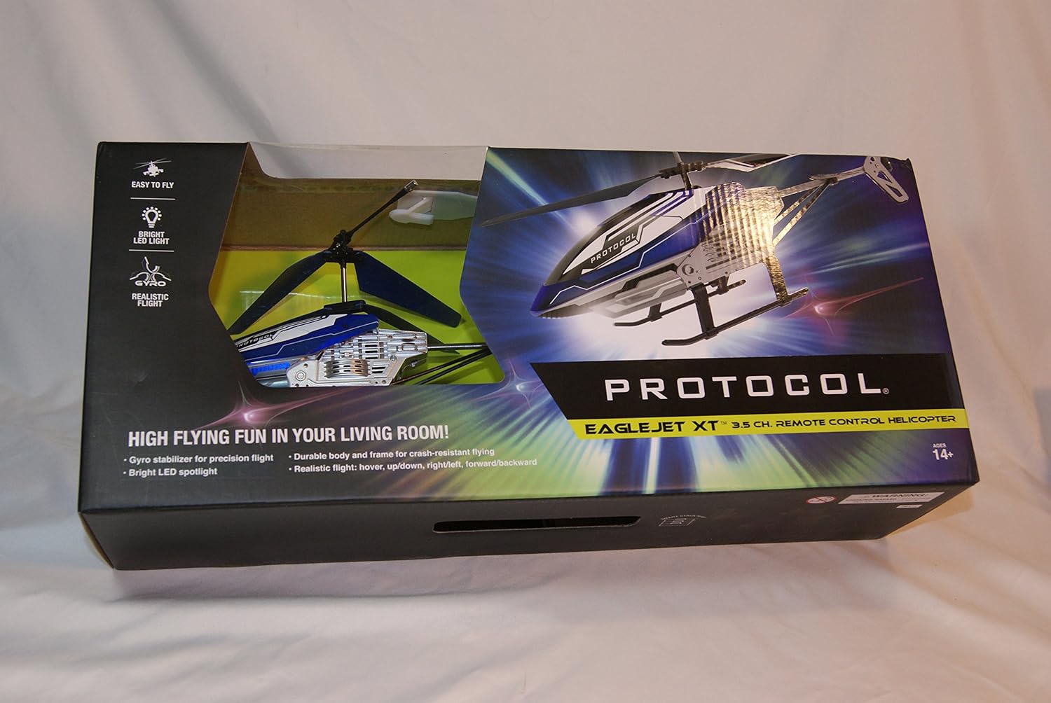 Buy 1 get 1 🔥 Protocol Eaglejet XT 3.5 Ch. Remote Control Helicopter