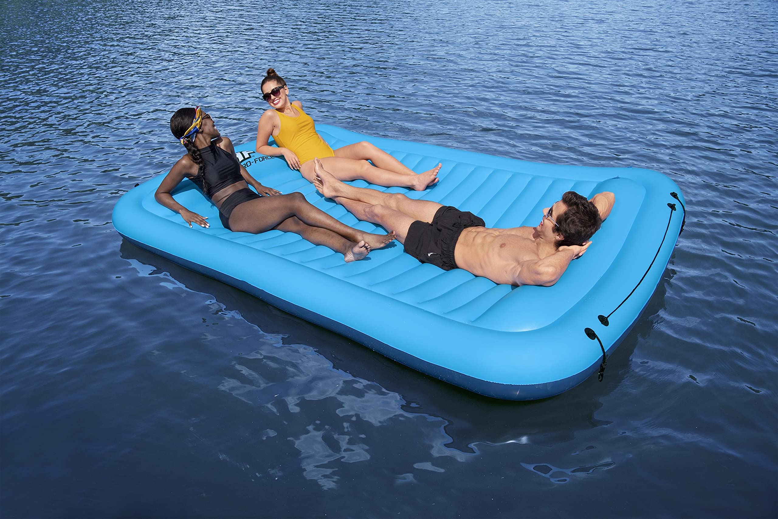Bestway Plataforma Flotante Gigante Hinchable Hydro-Force™ Sun Soaker™