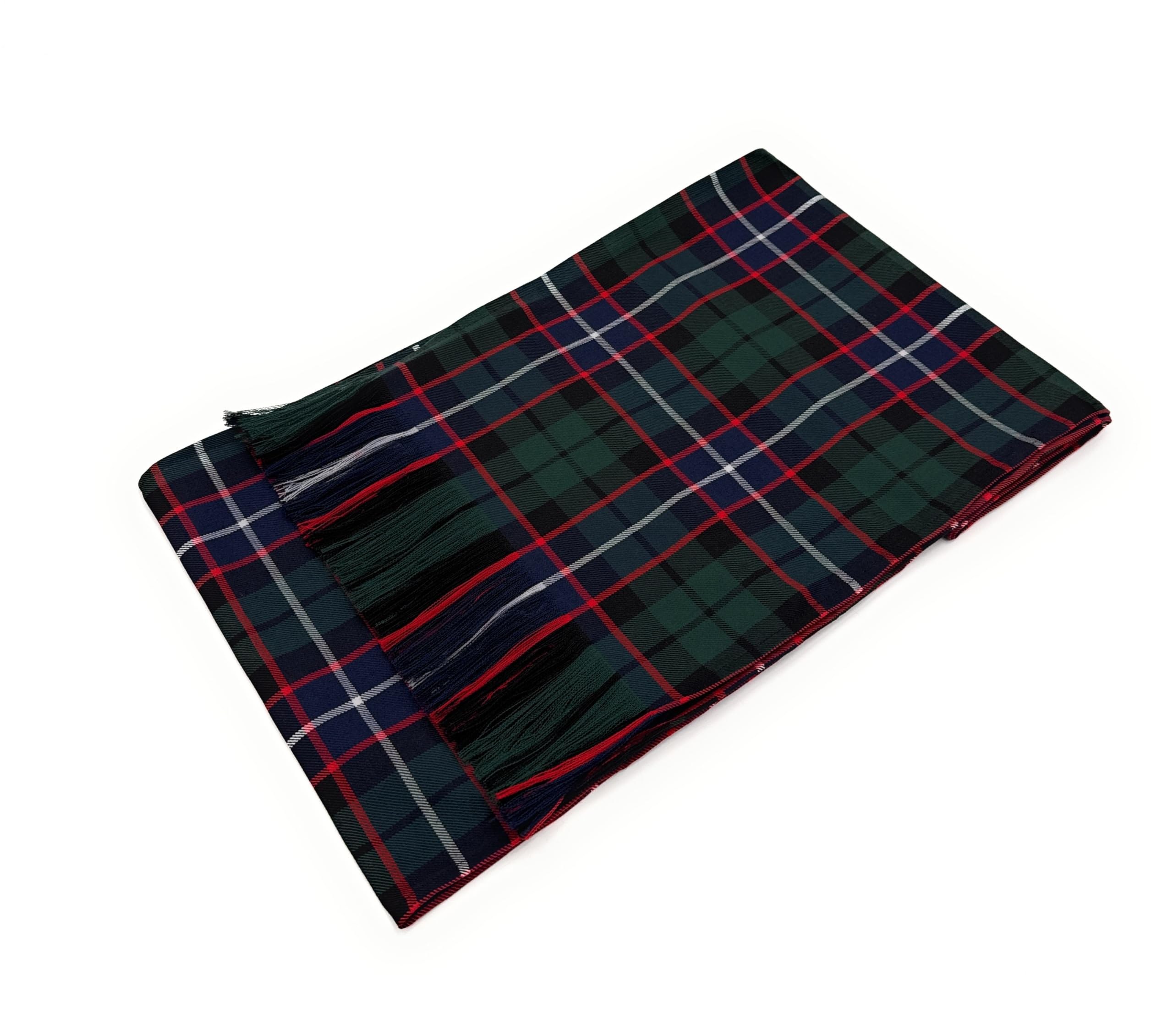Tartan Tweeds Women's Hunter Clan Tartan Sashes, Girls Tartan Fringed Sash, Scottish Highland Dance, Wedding, Party, Fancy Dress 28Cm X 228Cm (Hunter)