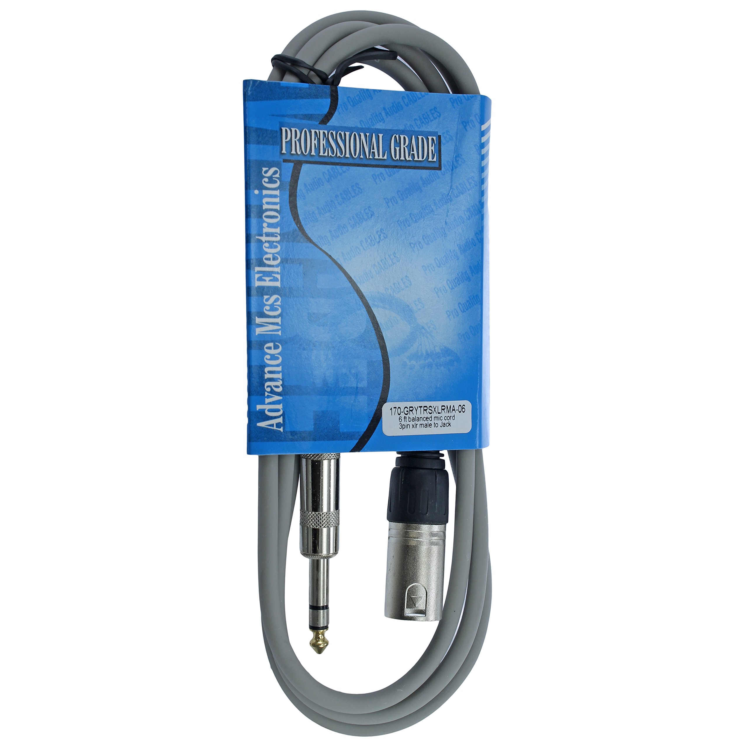 1/10,2 cm TRS na XLR męski Pro Audio kabel krosowy zrównoważony i ekranowany