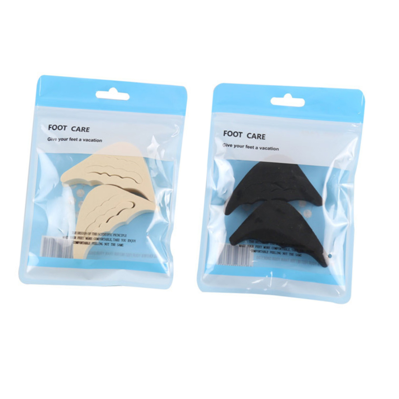 CLISPEED Coussinets Réducteurs Pour Chaussures - Lot De 2 Paires - Mousse Pour Avant Du Pied, Réduit La Pointure Talonnette Silicone