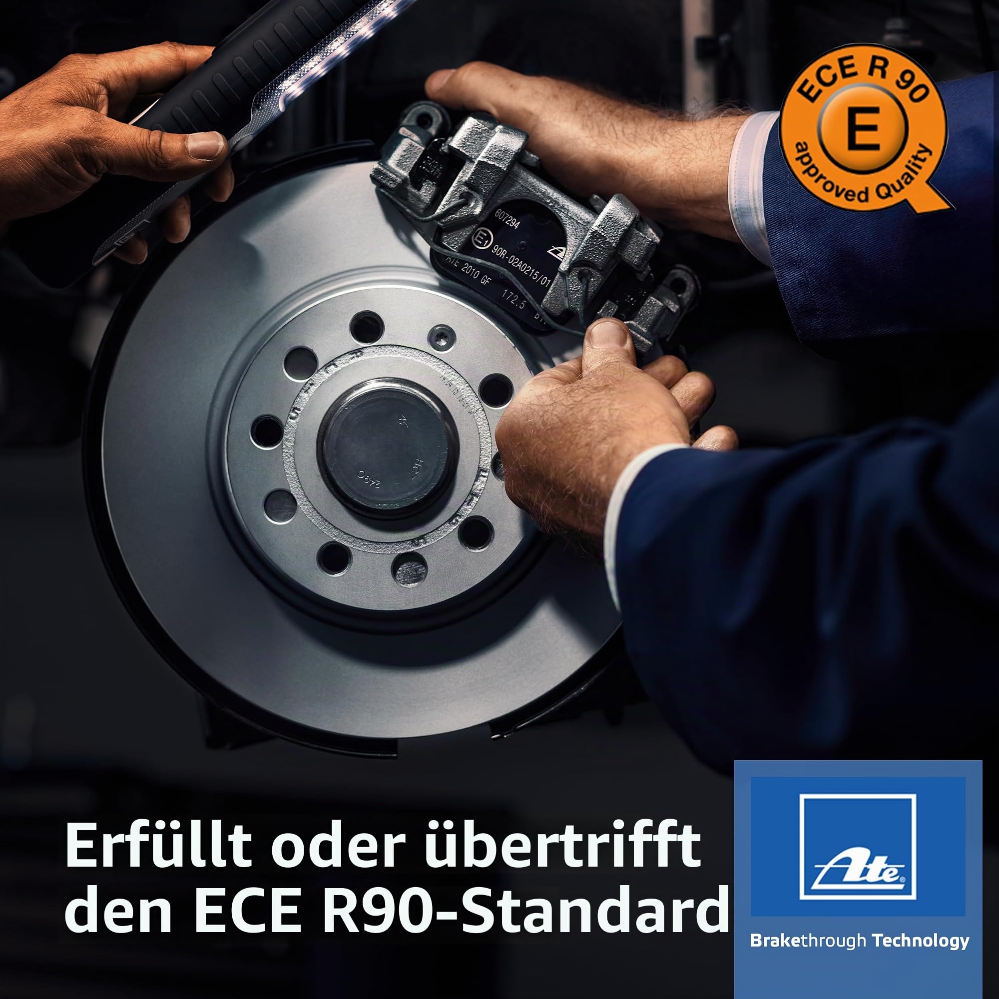 ATE 13.0460-3858.2 Bremsbelagsatz, Scheibenbremse