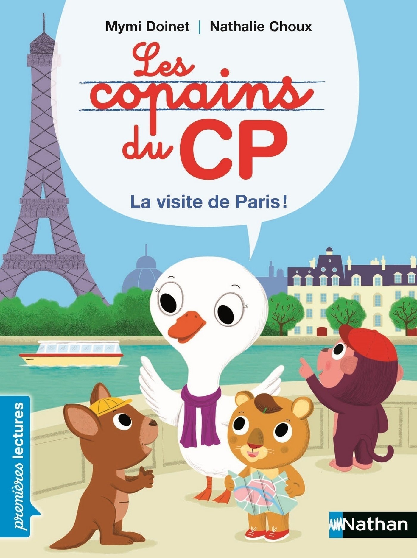 Les Copains du CP Visitons Paris ! (French Edition)