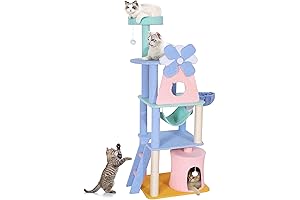 Lucky Monet Cat Tree for Large and Small Cats