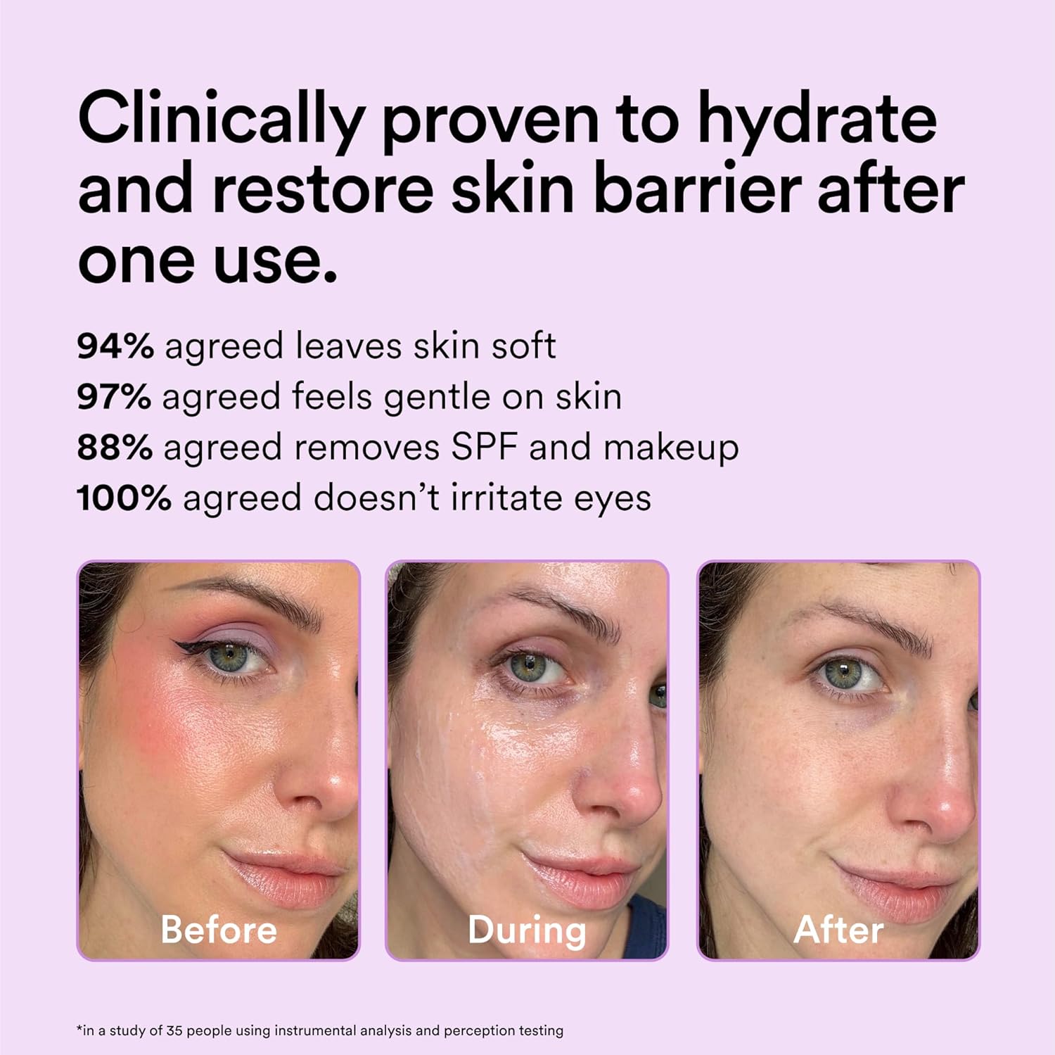 Experiment Plasma Wash Moisture Depositing Gel Cream Cleanser - Hydrating, Barrier Restoring, & Non-Stripping Face Wash w/Glycerin & Jojoba Oil, 5.0 FL OZ - Gentle Facial Cleanser for All Skin Types - Image 3