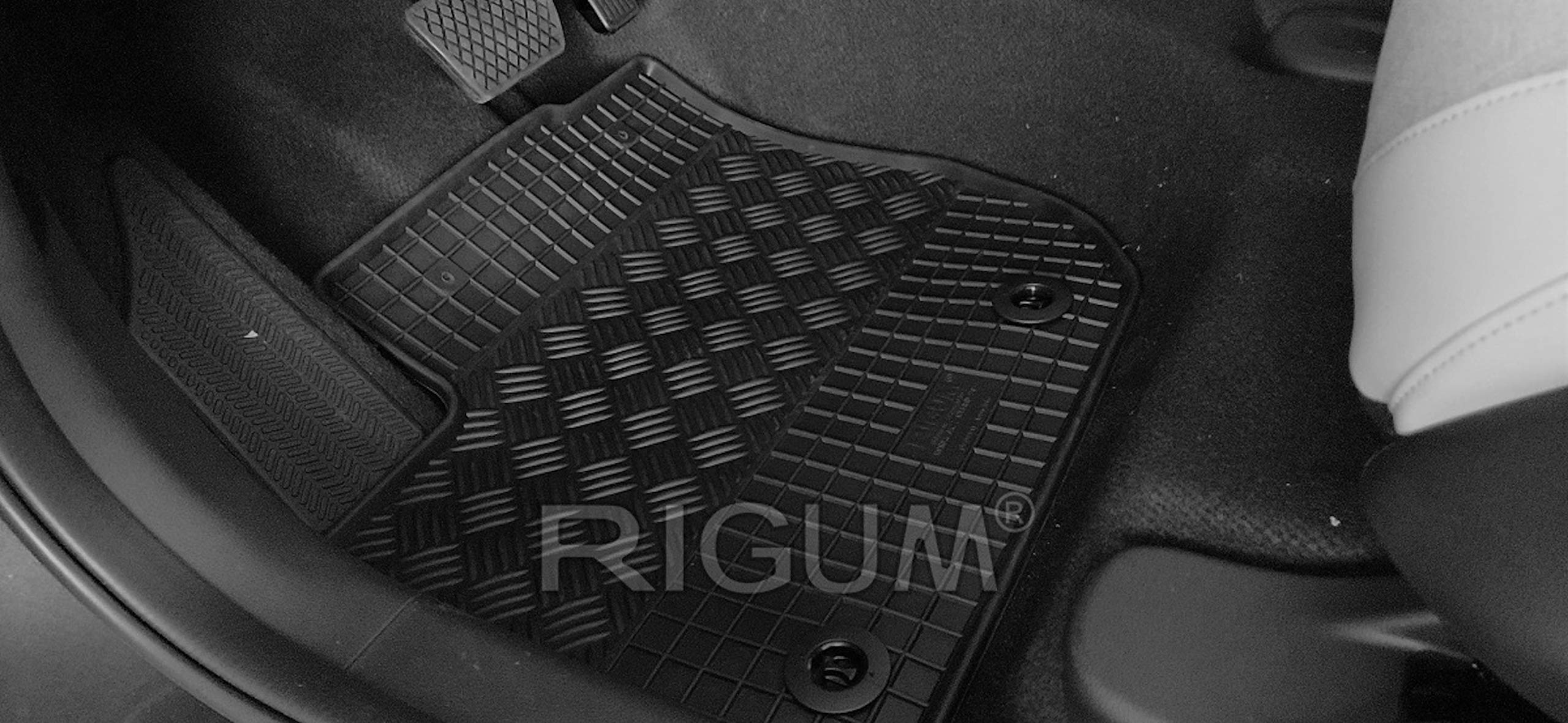 OWIJI Tappetini Auto Goa Universali Set da 2 34x50 C Ritagliabili