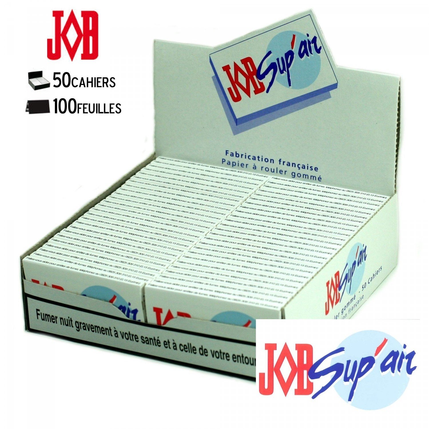 papier à rouler job sup'air x50