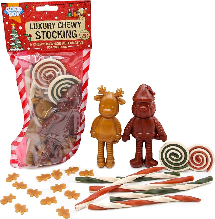 Rawhide christmas dog treats Clearance