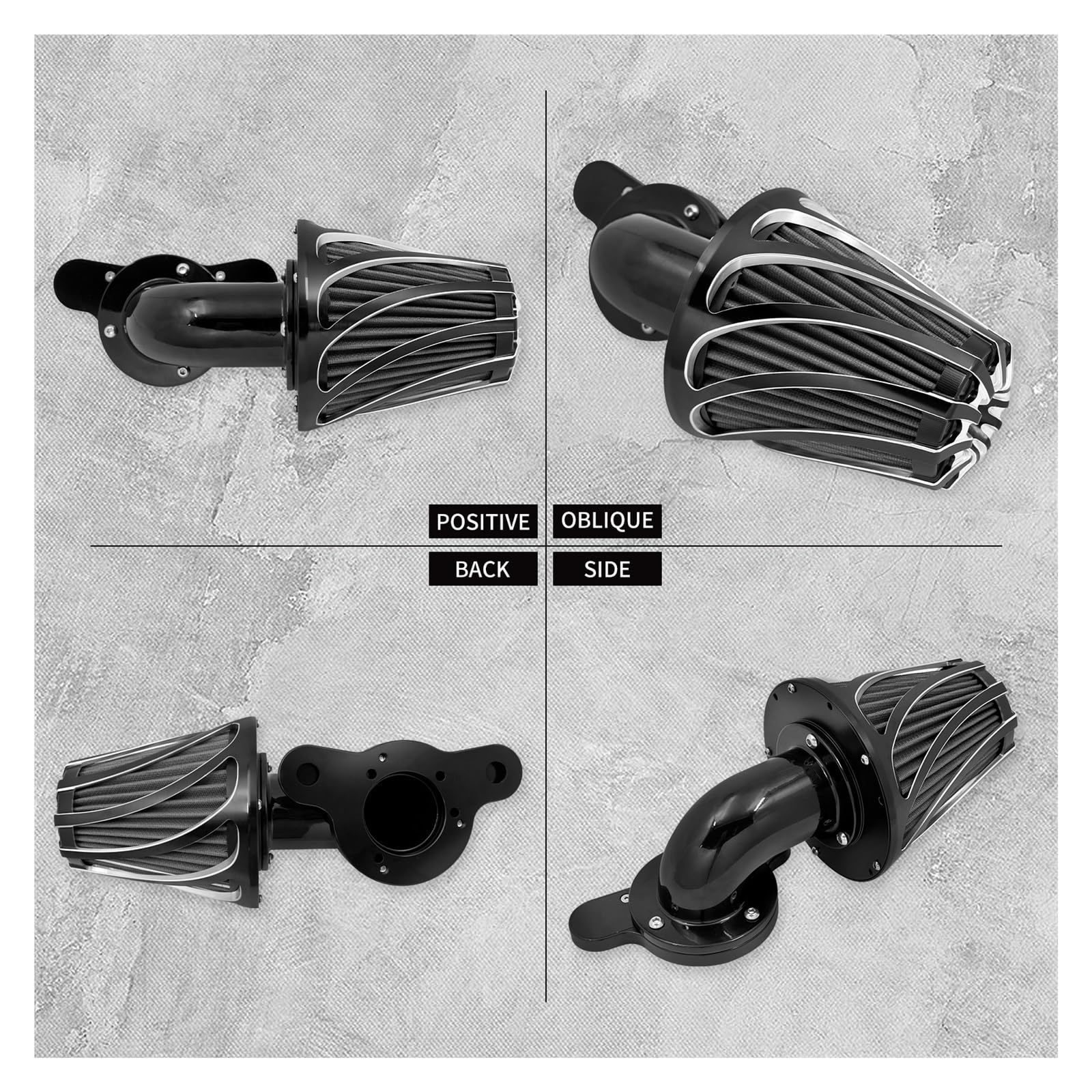 Filtro Aire Motocicleta Limpiador De Filtro De Aire para Motocicleta para Har&Ley Sportster 883 1200 48 72 Touring Dyna Softail Fat Boy Breakout Road King Street Glide